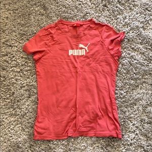 pink puma shirt